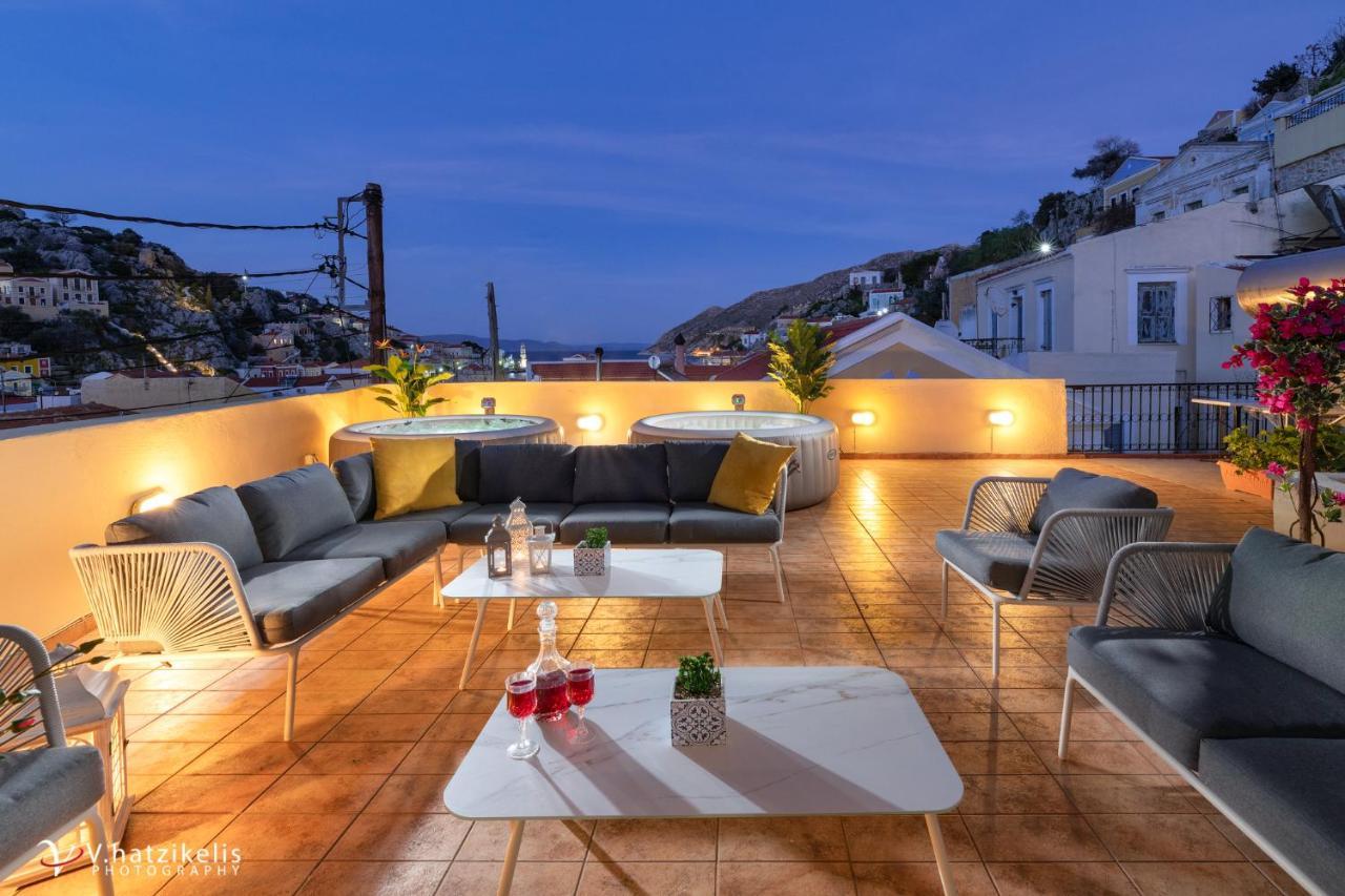 Maravelia'S Rooms Symi Bagian luar foto