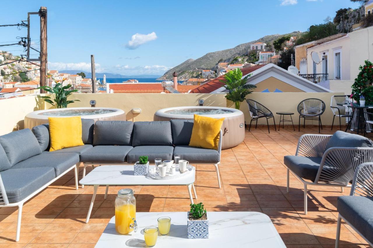Maravelia'S Rooms Symi Bagian luar foto