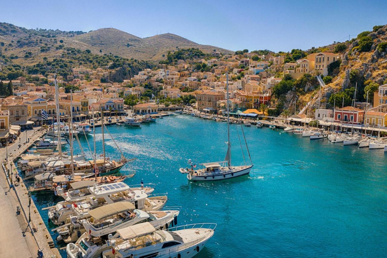 Maravelia'S Rooms Symi Bagian luar foto